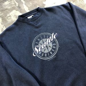 2000 Vintage Puma Seattle Mariners Sweatshirt